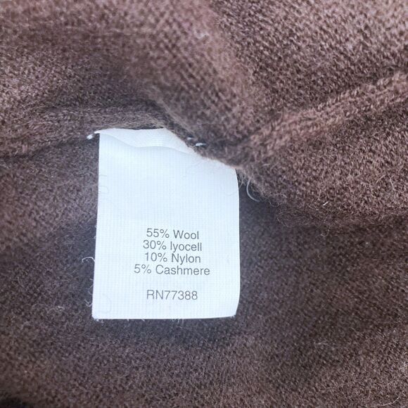 J.Crew Argyle Wool/Cashmere Sweater L - Picture 11 of 13